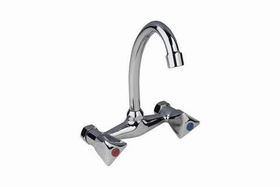 Смеситель д/кухни VODEN 8034 C1 пристенок