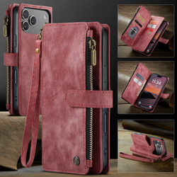 Многофункциональный чехол-кошелек CaseMe 3 in 1 Matte Wallet для iPhone 17 Pro