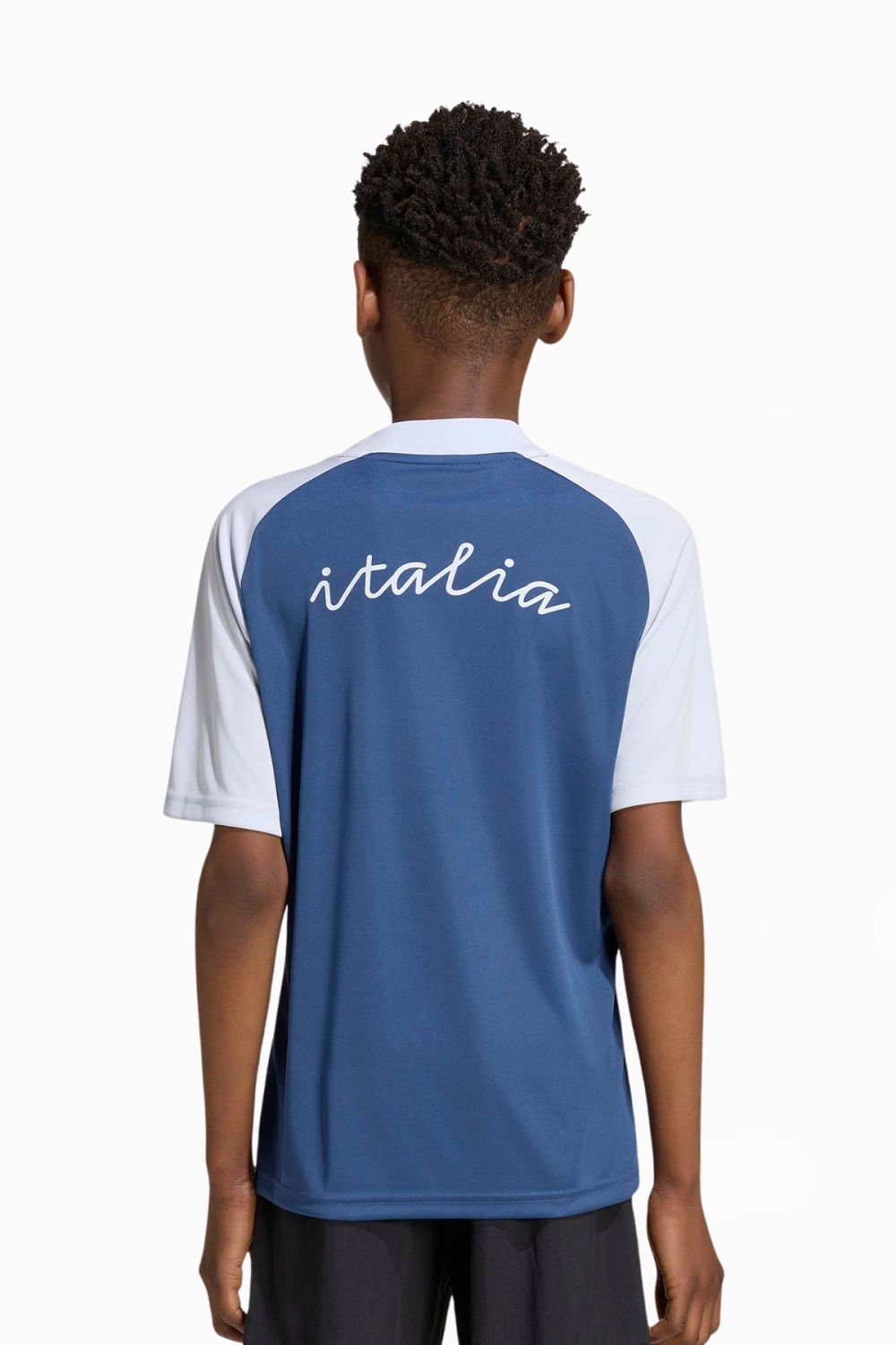 Футболка adidas Originals Италия 2026 Pre-Match Junior - синий