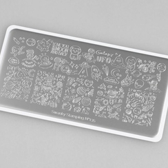 Пластина Swanky Stamping №135