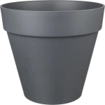 Горшок для цветов Tarragon D250, 7л со вставкой (серый)