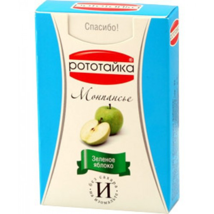 Карамель Рототайка Монпансье без сахара Яблоко 45 гр