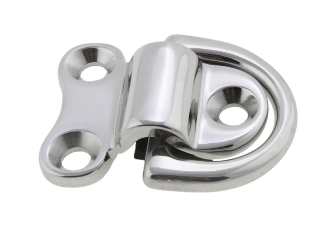 Обушок откидной с полукольцом 49х42.4 мм