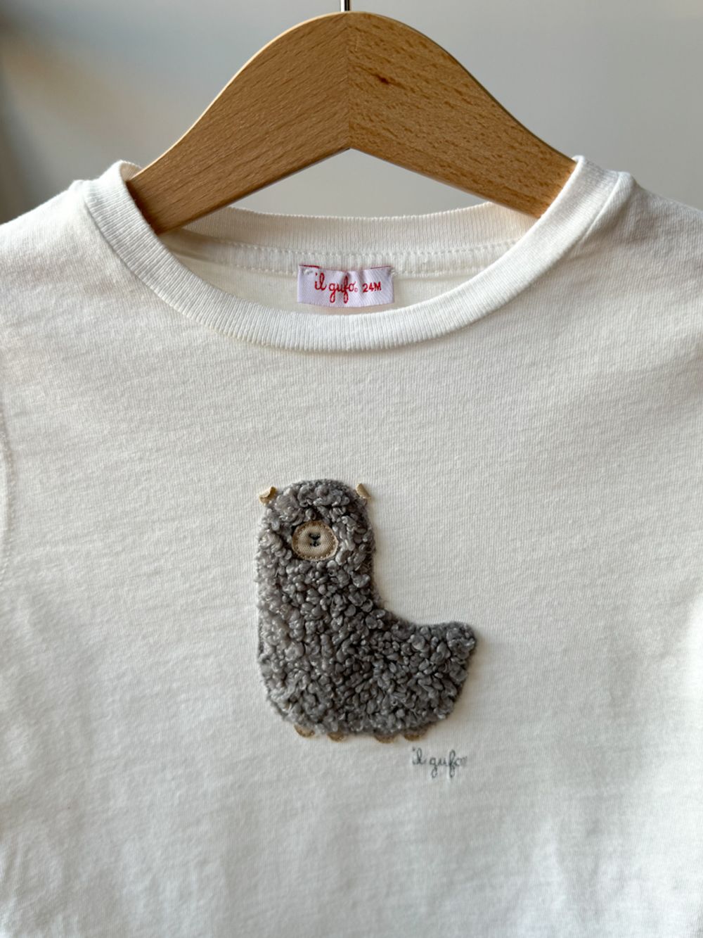 Хлопковый лонгслив Il Gufo, 92