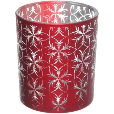 Подсвечник «Фантазия» 8,5*10 см, Красный