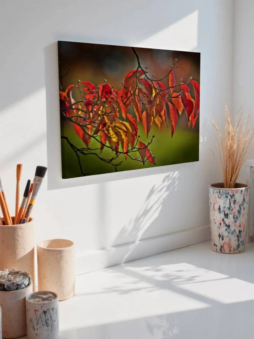 Картина на стену 40 X 50 Осенние листья