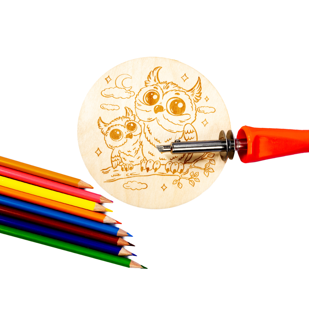 Дощечка для выжигания СОВУШКИ