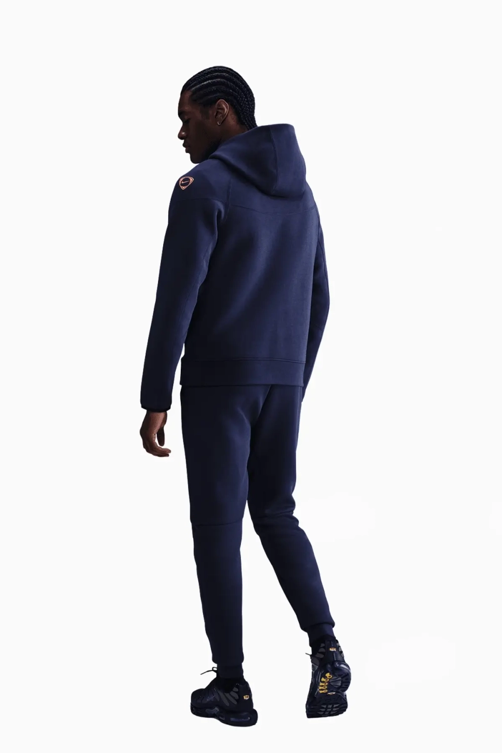 Кофта Nike FC Barcelona 25/26 Tech Windrunner - темно-синий