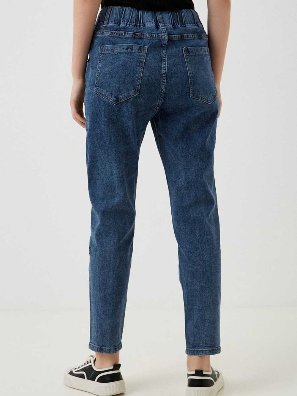 Джинсы на резинке больших размеров