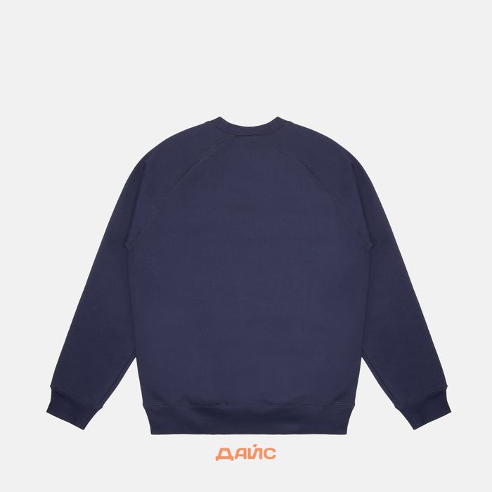 Толстовка мужская Carhartt WIP Chase Sweatshirt  артикул:I033660_dark_navy - купить в магазине Дайс