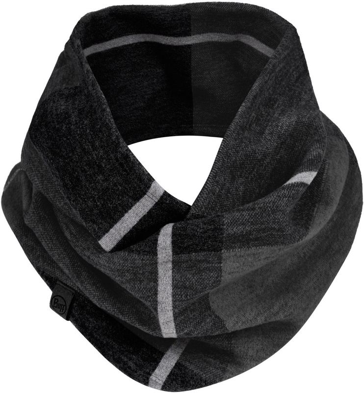 Вязаный шарф-хомут Buff Neckwear Knitted Infinity Charles Black Фото 1