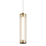 Светильник светодиодный, латунь, прозрачный, BAMBOO, LED, 8