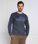 свитер POLO RALPH LAUREN - темно-синий(710890564)