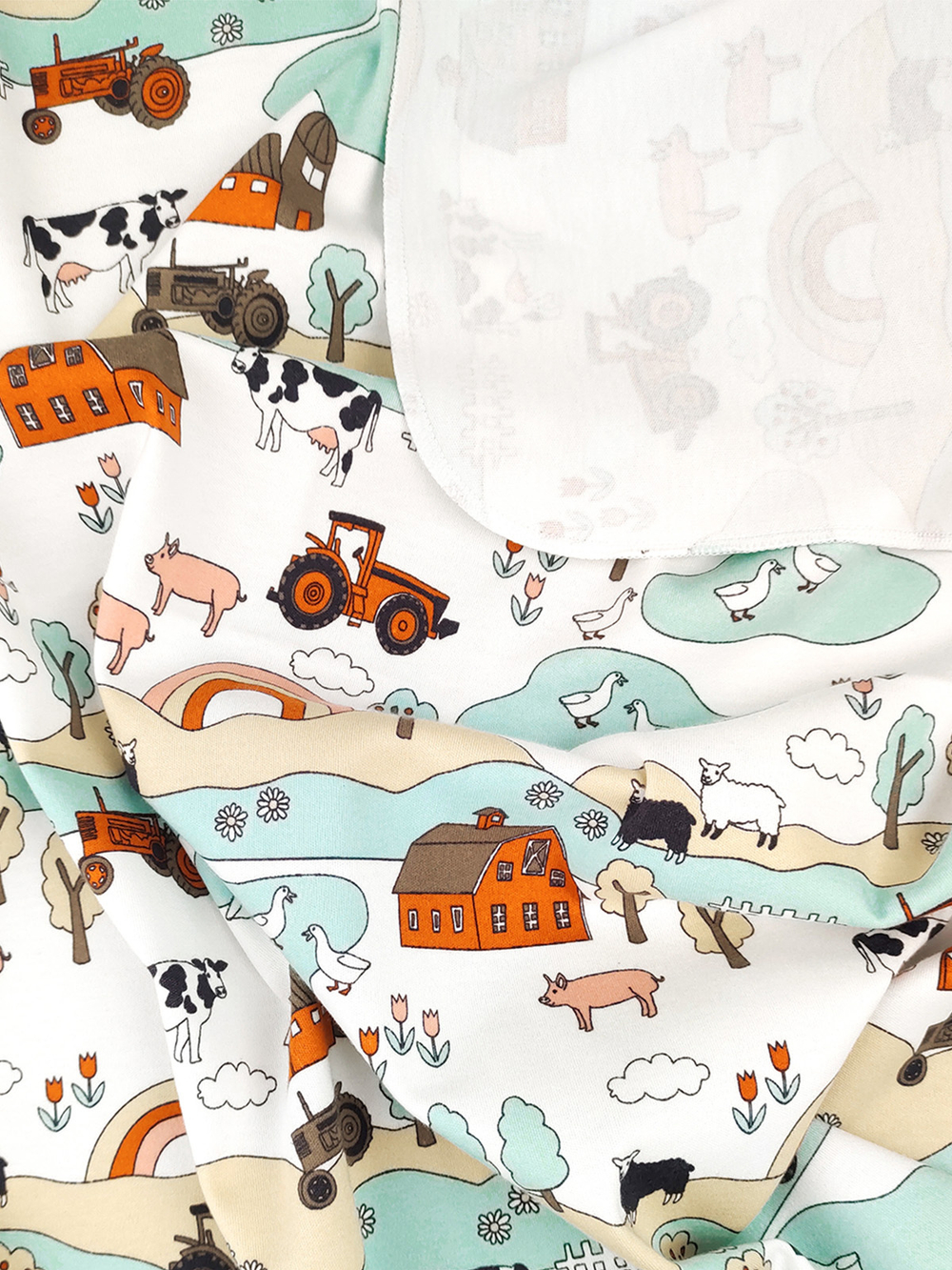 Сет из 3х пелёнок Mjölk Ферма/Camel/Ночное Небо