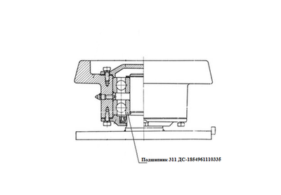 ДС-185/4961110335 Подшипник 311