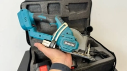 Циркулярная пила Makita 21В + 2АКБ + Сумка для хранения, пила торцовочна
