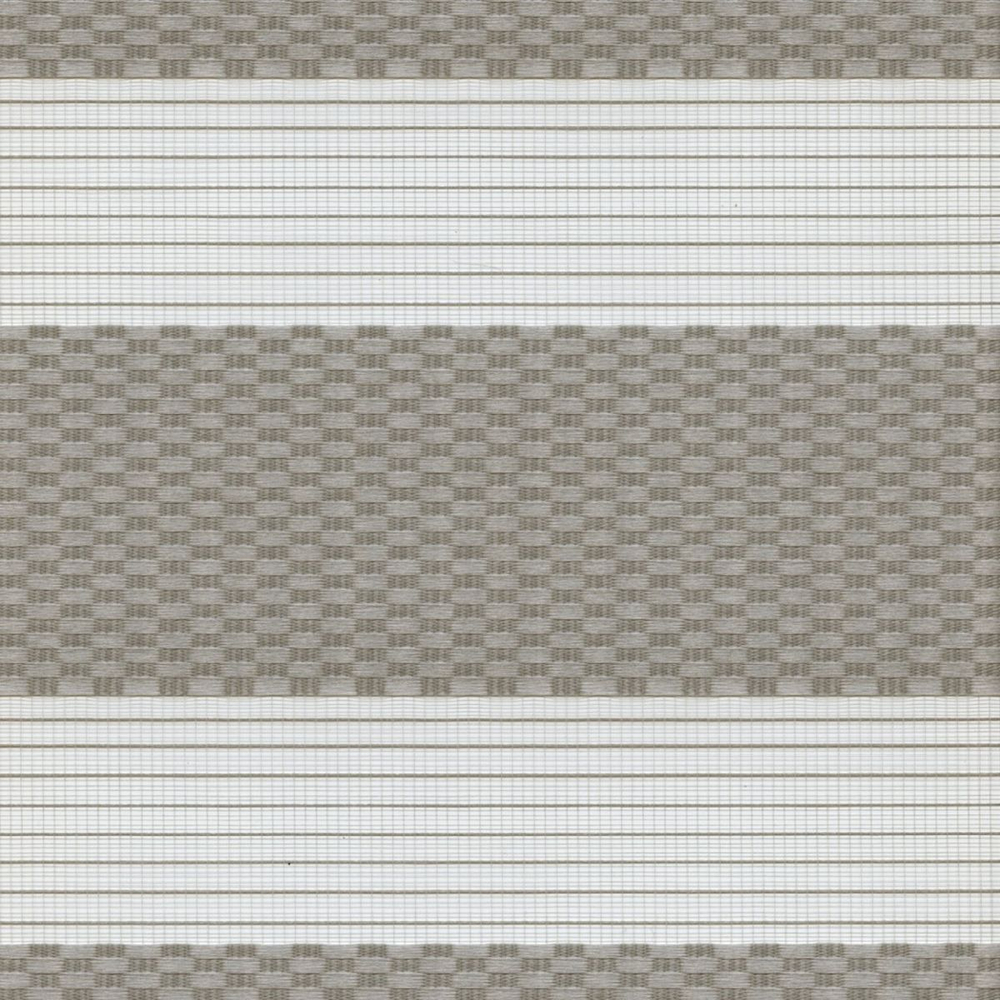 Рулонная штора День-ночь Масо РБ, 160х52 см, шир.крепл. 56 см, сер, Delfa, СРШ-01МК-41605