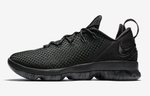 Купить Nike LeBron 14 Low Triple Black