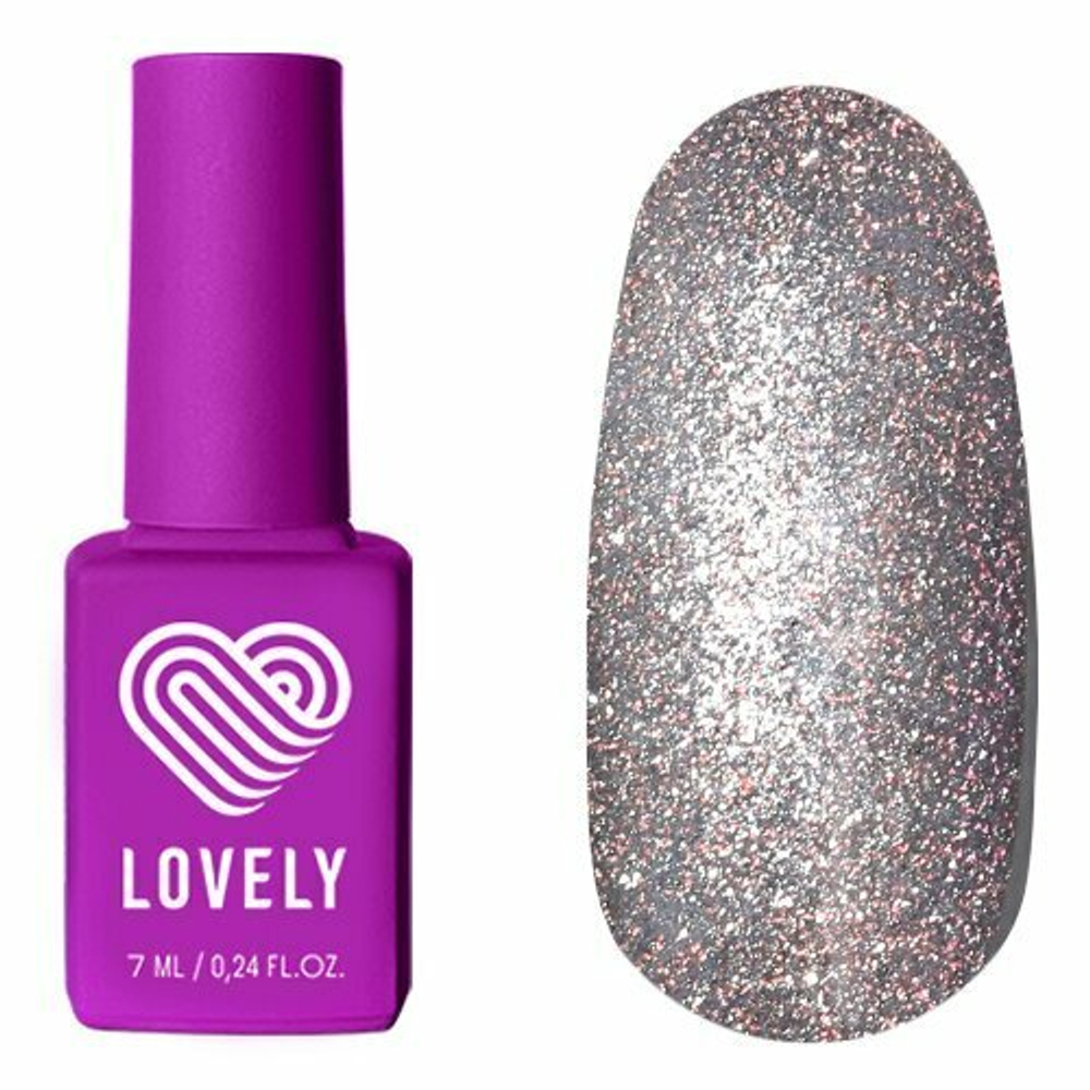 Гель-лак Lovely кошка светоотражающая, коллекция "Illumination" IL01, 7 ml