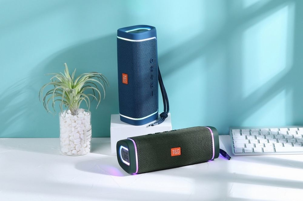 Беспроводная колонка TG-375 (10W/USB/Radio) RGB Lighting