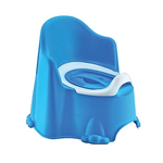 Детский горшок "КОМФОРТ" голубой