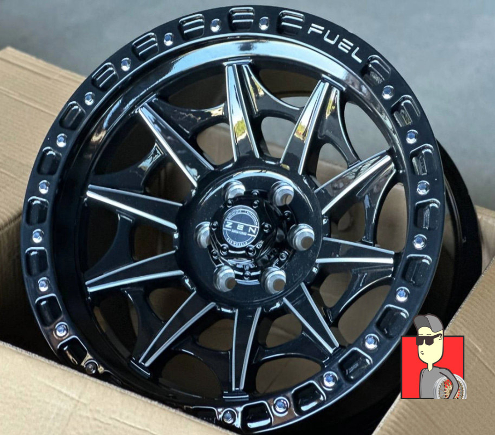 Комплект дисков Fuel Off-Road Rebel R0247 17x9 et-10 6x114.3