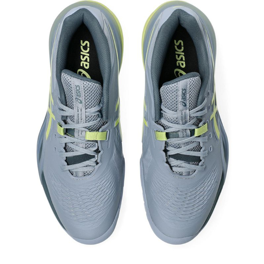 Теннисные кроссовки Asics Gel-Resolution X - grey blue/pistachio