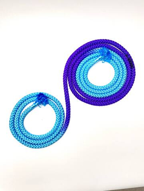 Скакалка Sasaki 3 м двухцветная LIBUхРР (Light Blue x Purple)