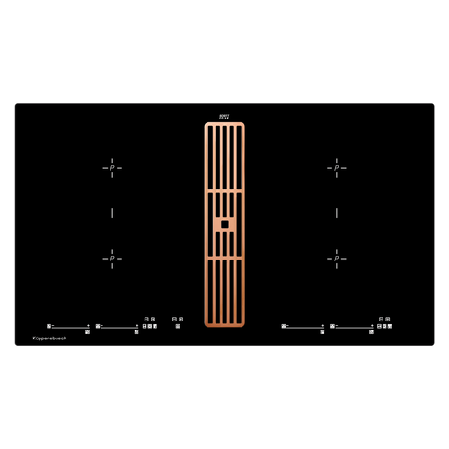 Индукционная варочная панель с вытяжкой Kuppersbusch KMI 9800.0 SR Copper