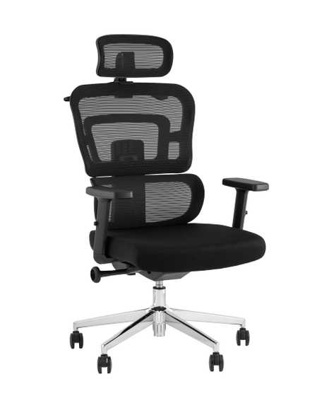 Компьютерное кресло TopChairs Techno офисное черное