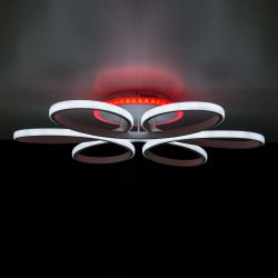 Citilux Сезар Смарт CL233A170E RGB Умная люстра Белая