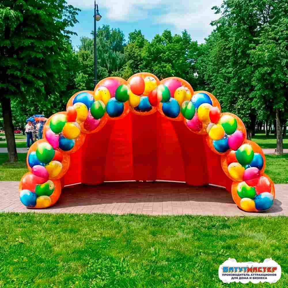 Надувная сцена для фестиваля «Карнавал», 7,5×5×3,8 м