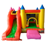 Коммерческий батут "Замок маленького волшебника" 2,8*2,8*2,1 м