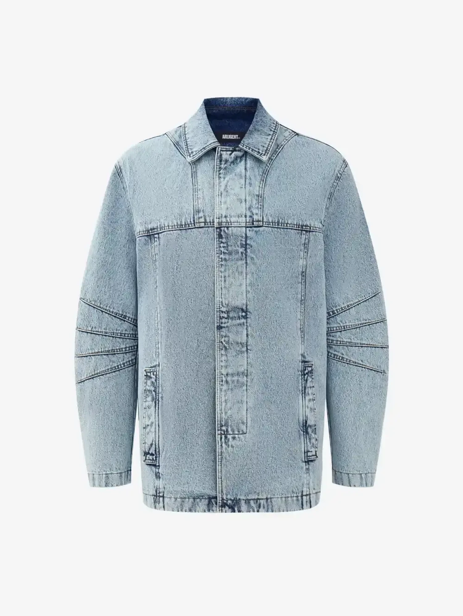Куртка-рубашка из денима