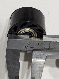 Ролик натяжителя цепи для мопеда/питбайка/эндуро/мотоцикла усиленный, износостойкий, бесшумный!