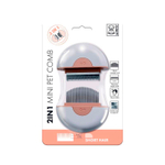 Расческа Мини 2в1 для короткой шерсти M-PETS