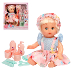 Пупс функциональный с аксесс., коробка NEW242B