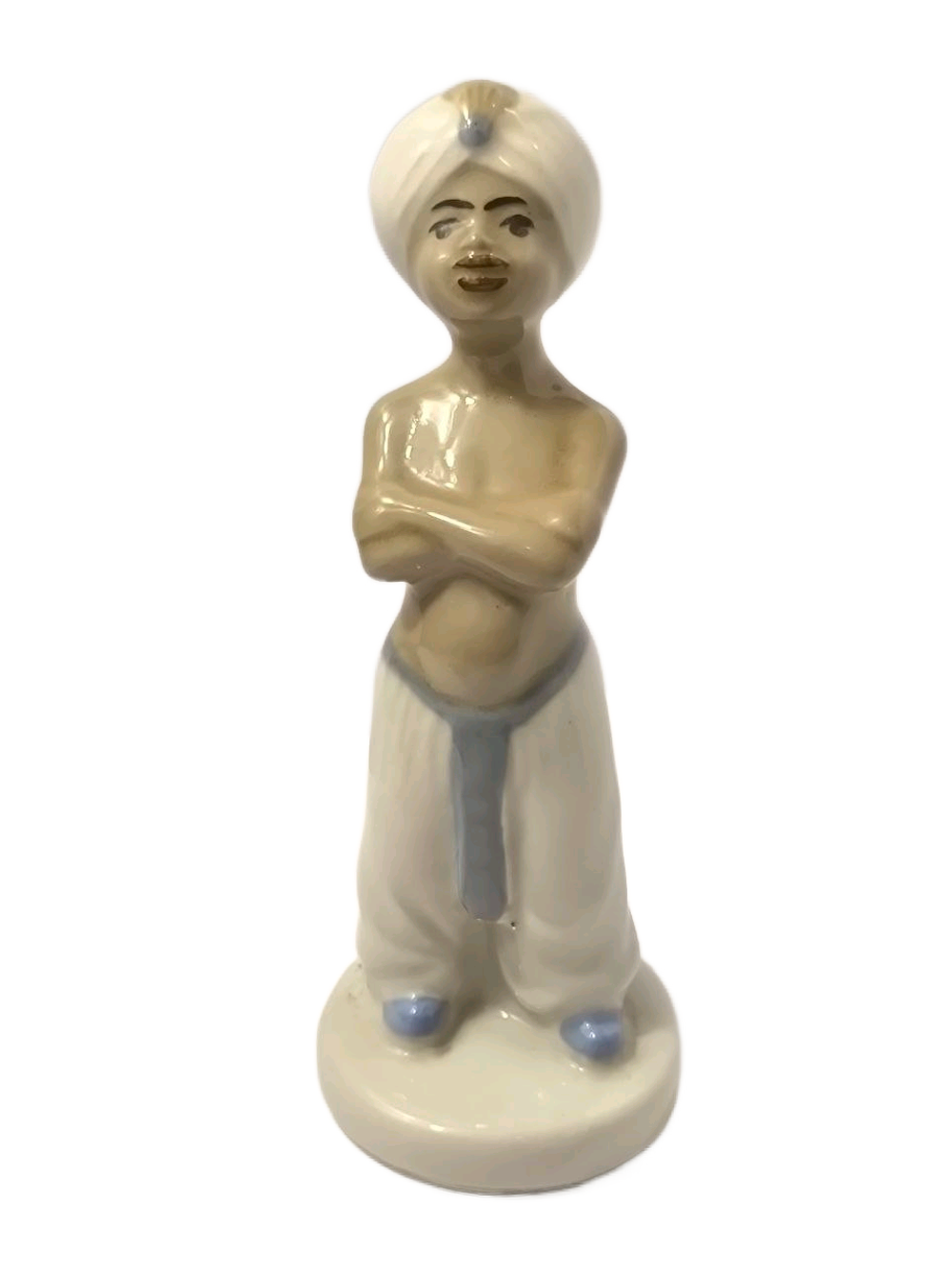 Фарфоровая статуэтка "Мальчик индус" Артель, 1970-1991 гг.