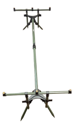 Под для рыбалки Dayo, род-под для удилищ, держатель для удочек, подставка для 3 удилищ. Место под "Ушки" на резьбе.