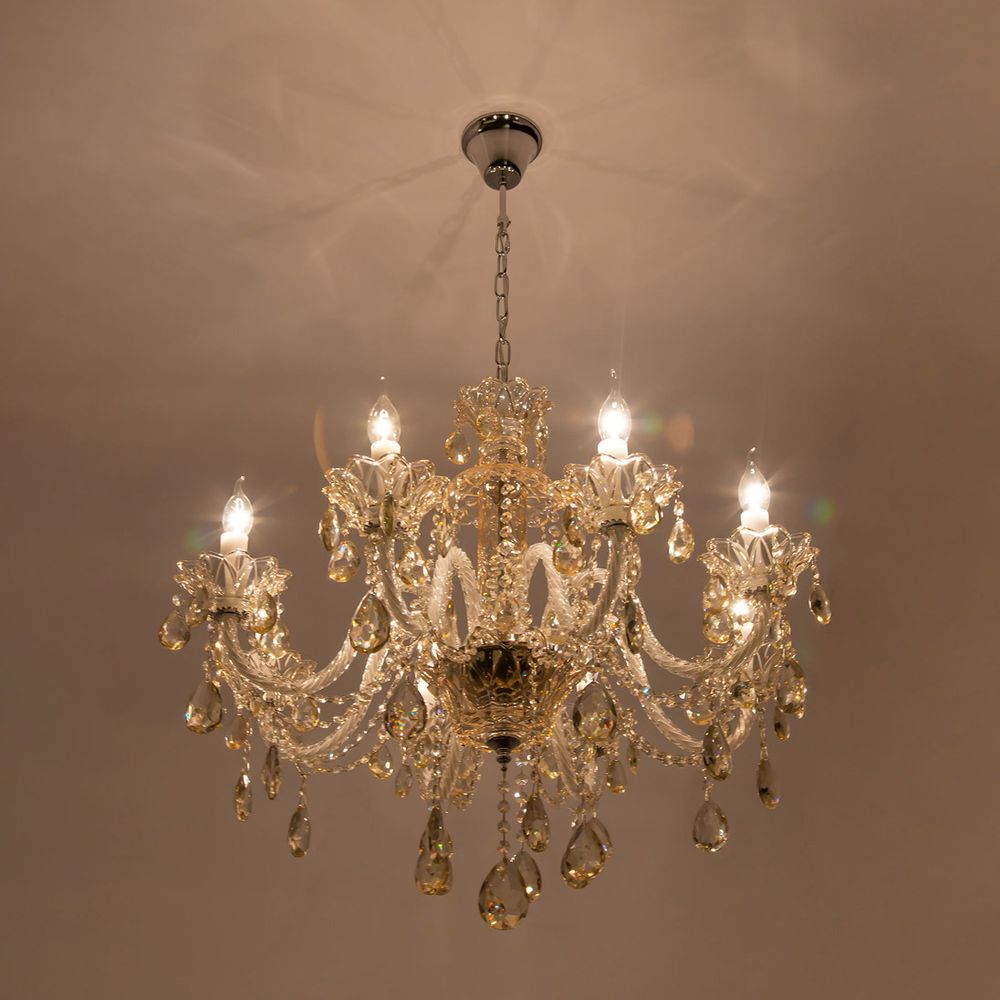 Citilux Одри CL350181 Люстра хрустальная подвесная