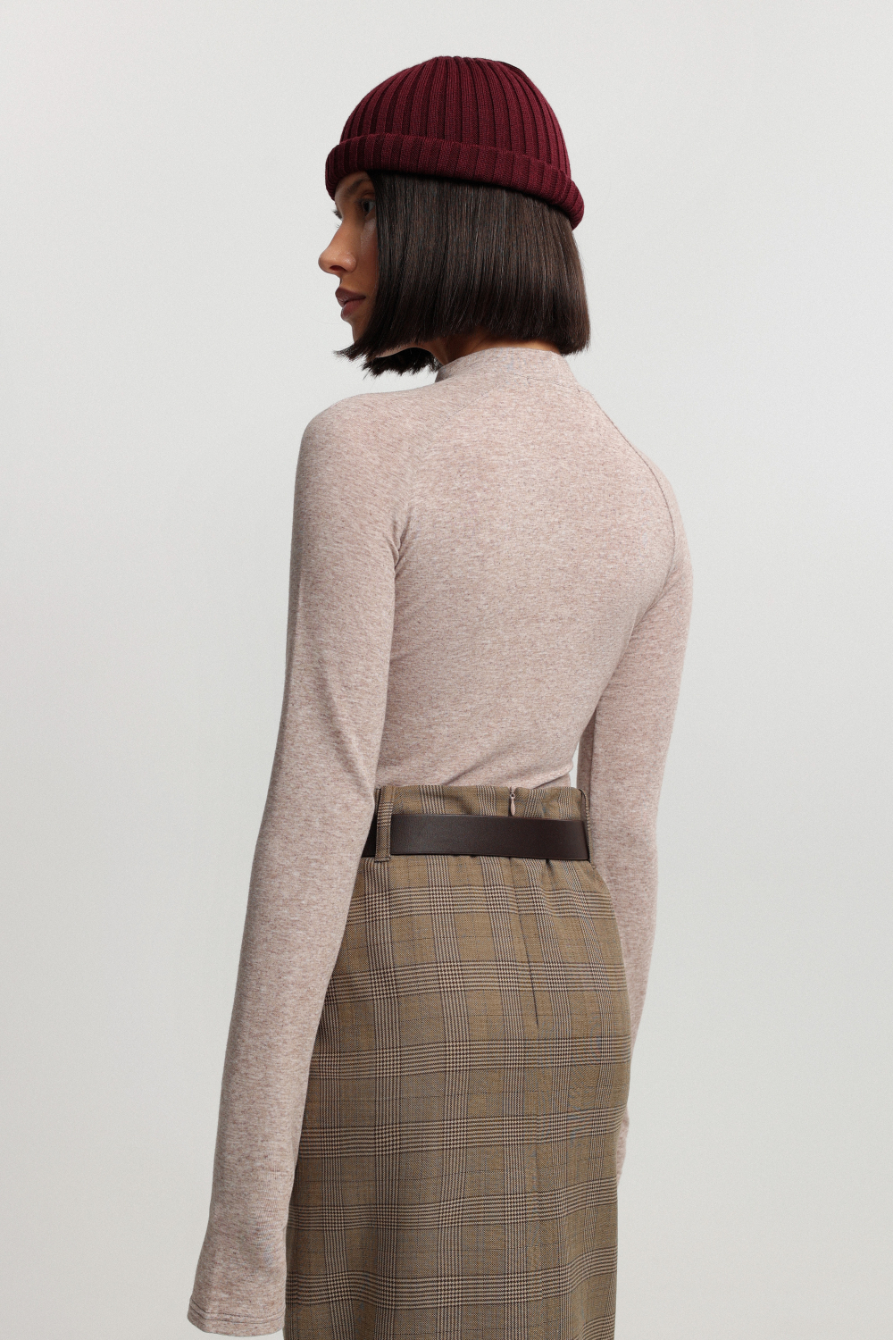 Лонгслив slim fit