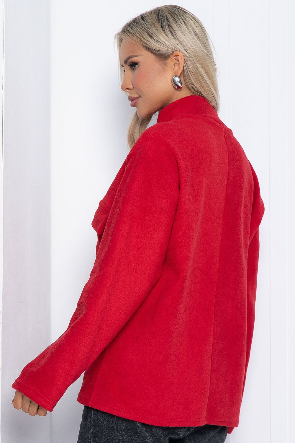 Свитшот Лори флисовый (красный) Б12556-7 LT Collection