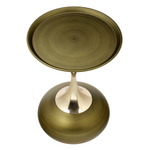 Кофейный столик Angel 40x55см, латунь, металл