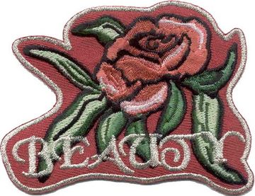 Нашивка Роза "Beauty"