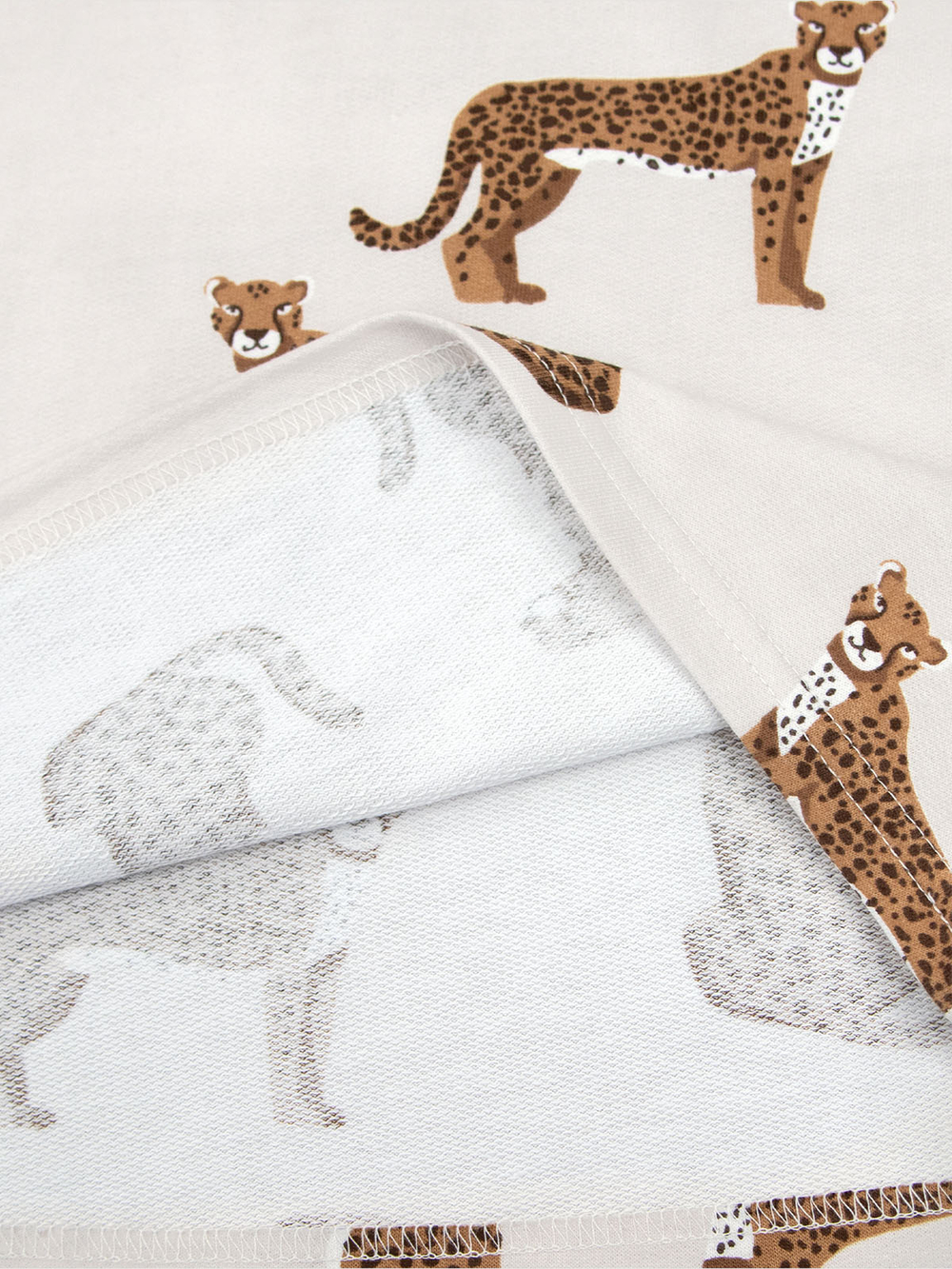 Платье на манжетах Mjölk Гепарды