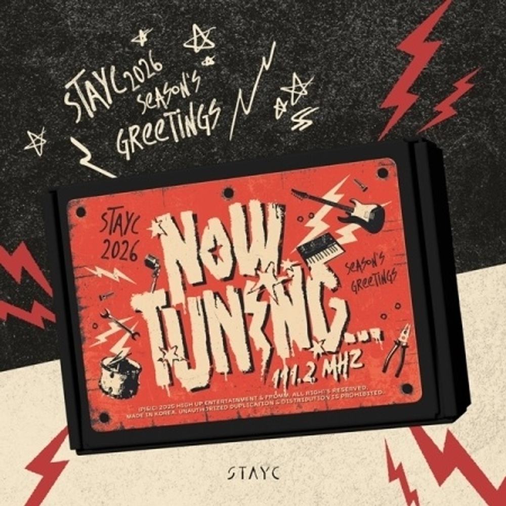 товары STAYC - NOW TUNING 111.2MHZ 2026 SEASON'S GREETINGS