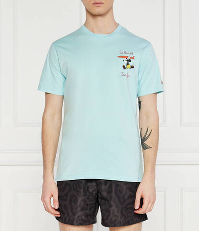 Футболка ST.Barth - голубой(TSHM001)