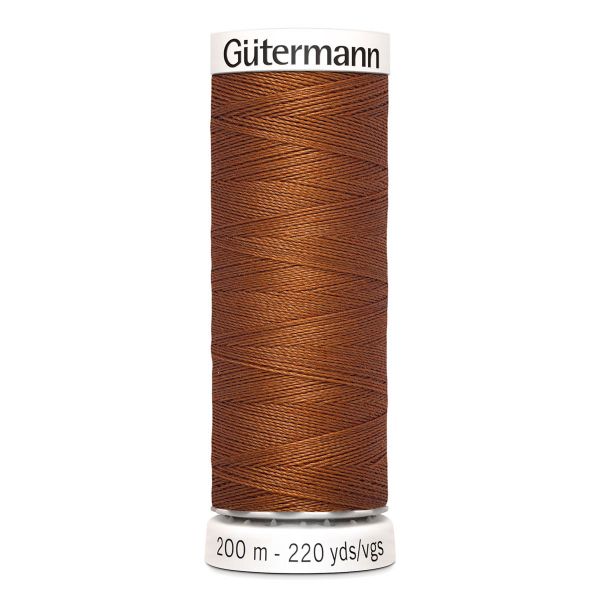 Нитки универсальные Gutermann Sew-all 100 (200 метров), 5 кат. | 649 перламутрово-медный