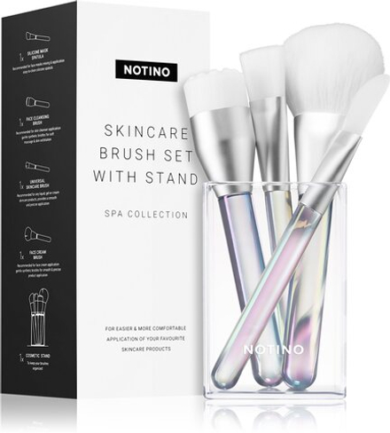 Notino Spa Collection Skincare brush set with stand - набор кистей для ухода за кожей /  4 шт.   / GTIN 2800014319758