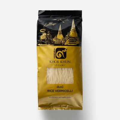 Лапша Khob Khun Siam рисовая, вермишель, 350 г